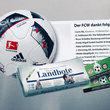 Laden Sie das Bild in den Galerie-Viewer, Unterstützen Sie den FCW mit einem Matchball, 3 Matchbälle