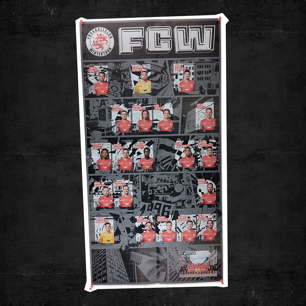 Sammelstickerposter 25/26