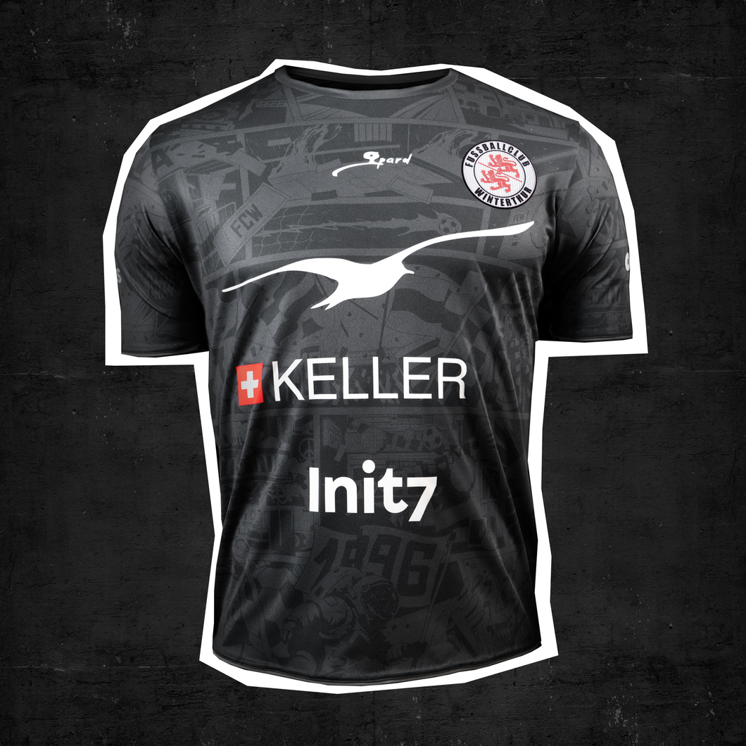 gpard EcoRec Trikot Away black 25/26 «Matchtag»