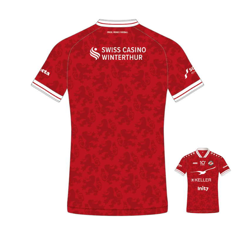 Trikot hinten rot