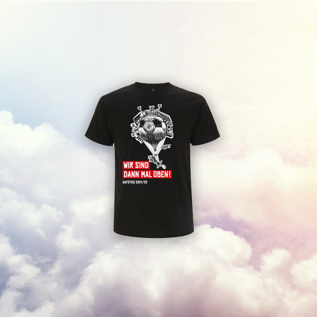 Wir sind dann mal oben Kinder Bio-T-Shirt