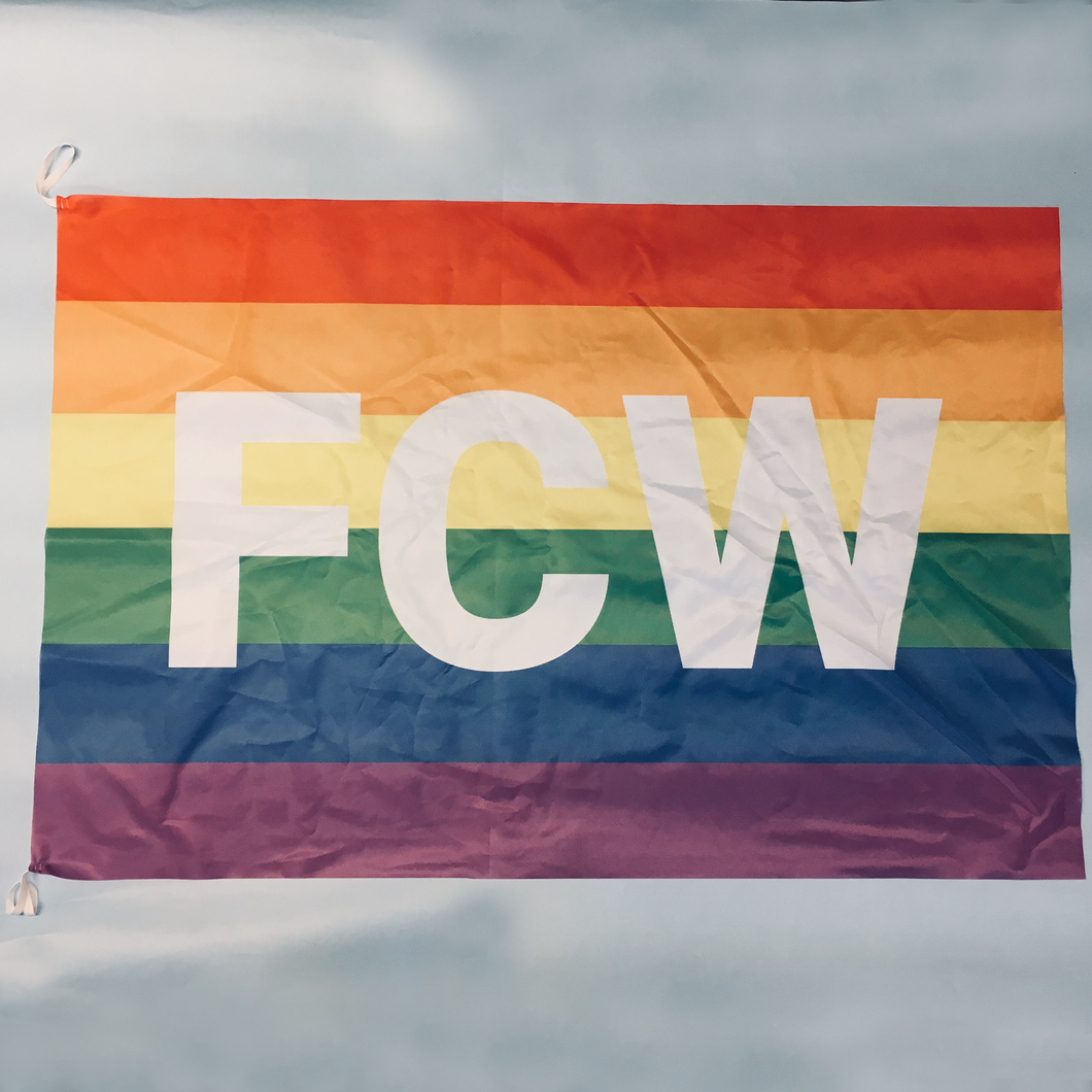 Regenbogenfahne FCW